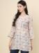 Picture of Radiant Cotton Ghost White Kurtis & Tunic