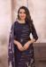 Picture of Excellent Silk Purple Readymade Salwar Kameez