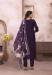 Picture of Excellent Silk Purple Readymade Salwar Kameez