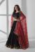 Picture of Alluring Georgette Black Lehenga Choli