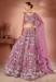 Picture of Sightly Georgette & Net Rosy Brown Lehenga Choli