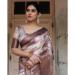 Picture of Appealing Silk Dark Olive Green Saree