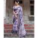 Picture of Superb Silk Light Steel Blue Saree