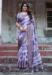 Picture of Stunning Silk Lavender Saree