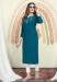 Picture of Sublime Cotton Teal Kurtis & Tunic