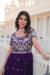 Picture of Wonderful Georgette Purple Readymade Gown