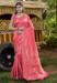 Picture of Fascinating Silk Pale Violet Red Saree