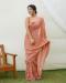 Picture of Superb Georgette Rosy Brown Saree