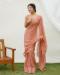 Picture of Superb Georgette Rosy Brown Saree