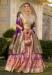 Picture of Good Looking Silk Tan Lehenga Choli