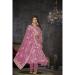 Picture of Alluring Net Pale Violet Red Anarkali Salwar Kameez