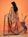 Picture of Graceful Georgette Saddle Brown Saree