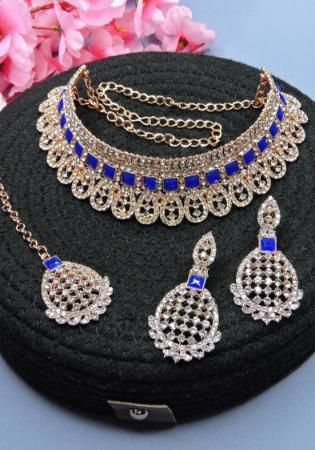 Picture of Fascinating Light Steel Blue Necklace Set