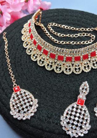 Picture of Radiant Crimson Necklace Set