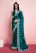 Picture of Shapely Silk Teal Saree