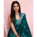 Picture of Shapely Silk Teal Saree