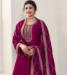 Picture of Georgette & Silk Thistle Anarkali Salwar Kameez