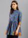 Picture of Nice Cotton Steel Blue Kurtis & Tunic