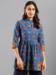 Picture of Nice Cotton Steel Blue Kurtis & Tunic