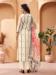 Picture of Organza Antique White Readymade Salwar Kameez