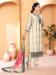 Picture of Organza Antique White Readymade Salwar Kameez