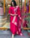 Picture of Amazing Organza Deep Pink Readymade Salwar Kameez