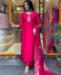 Picture of Amazing Organza Deep Pink Readymade Salwar Kameez