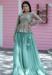 Picture of Statuesque Georgette Cadet Blue Lehenga Choli