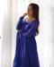 Picture of Alluring Cotton Midnight Blue Readymade Salwar Kameez