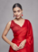 Picture of Alluring Chiffon & Georgette Crimson Saree