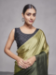 Picture of Fascinating Chiffon & Georgette Dark Khaki Saree