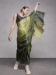 Picture of Fascinating Chiffon & Georgette Dark Khaki Saree