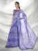 Picture of Fascinating Georgette Light Steel Blue Saree