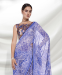 Picture of Fascinating Georgette Light Steel Blue Saree