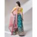 Picture of Comely Georgette Teal Lehenga Choli