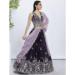 Picture of Fascinating Silk Dark Slate Grey Lehenga Choli