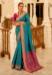 Picture of Charming Silk Steel Blue Saree