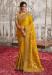 Picture of Marvelous Georgette Dark Golden Rod Saree