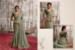 Picture of Magnificent Georgette Dark Sea Green Saree