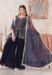 Picture of Charming Georgette Black Readymade Salwar Kameez