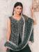 Picture of Graceful Georgette Sea Green Readymade Salwar Kameez