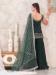 Picture of Graceful Georgette Sea Green Readymade Salwar Kameez