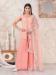 Picture of Beauteous Georgette Light Pink Readymade Salwar Kameez