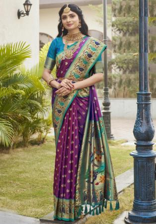 Picture of Shapely Silk Brown Saree