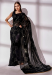 Picture of Nice Georgette Black Saree