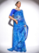 Picture of Appealing Georgette Midnight Blue Saree