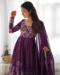 Picture of Cotton & Silk Black Readymade Salwar Kameez