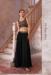 Picture of Excellent Georgette Black Readymade Lehenga Choli