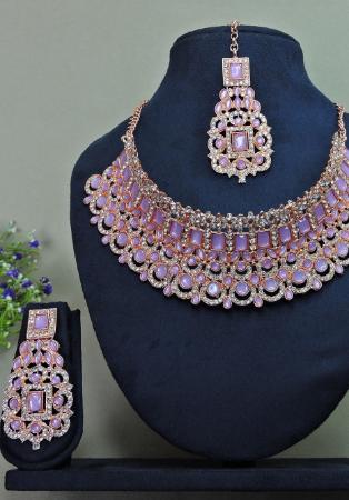 Picture of Beautiful Plum Necklace Set