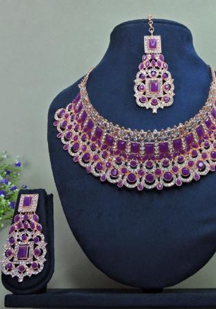 Picture of Radiant Purple Necklace Set